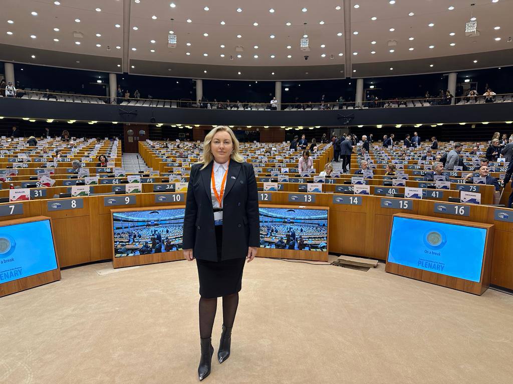 Тетяна Єгорова-Луценко бере участь у 158-ій пленарній сесії Комітету Регіонів ЄС у Брюсселі