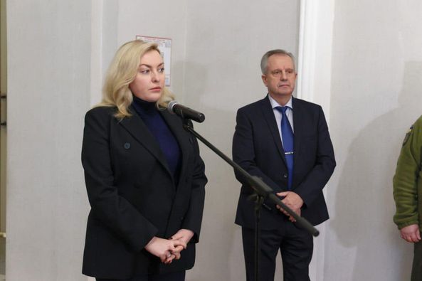 Тетяна Єгорова-Луценко взяла участь у відкритті фотовиставки «Університет під час війни» в НЮУ ім. Ярослава Мудрого