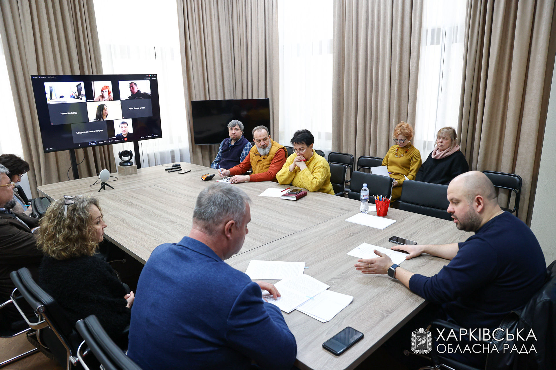 Відбулось засідання постійної комісії з питань спільної власності територіальних громад області