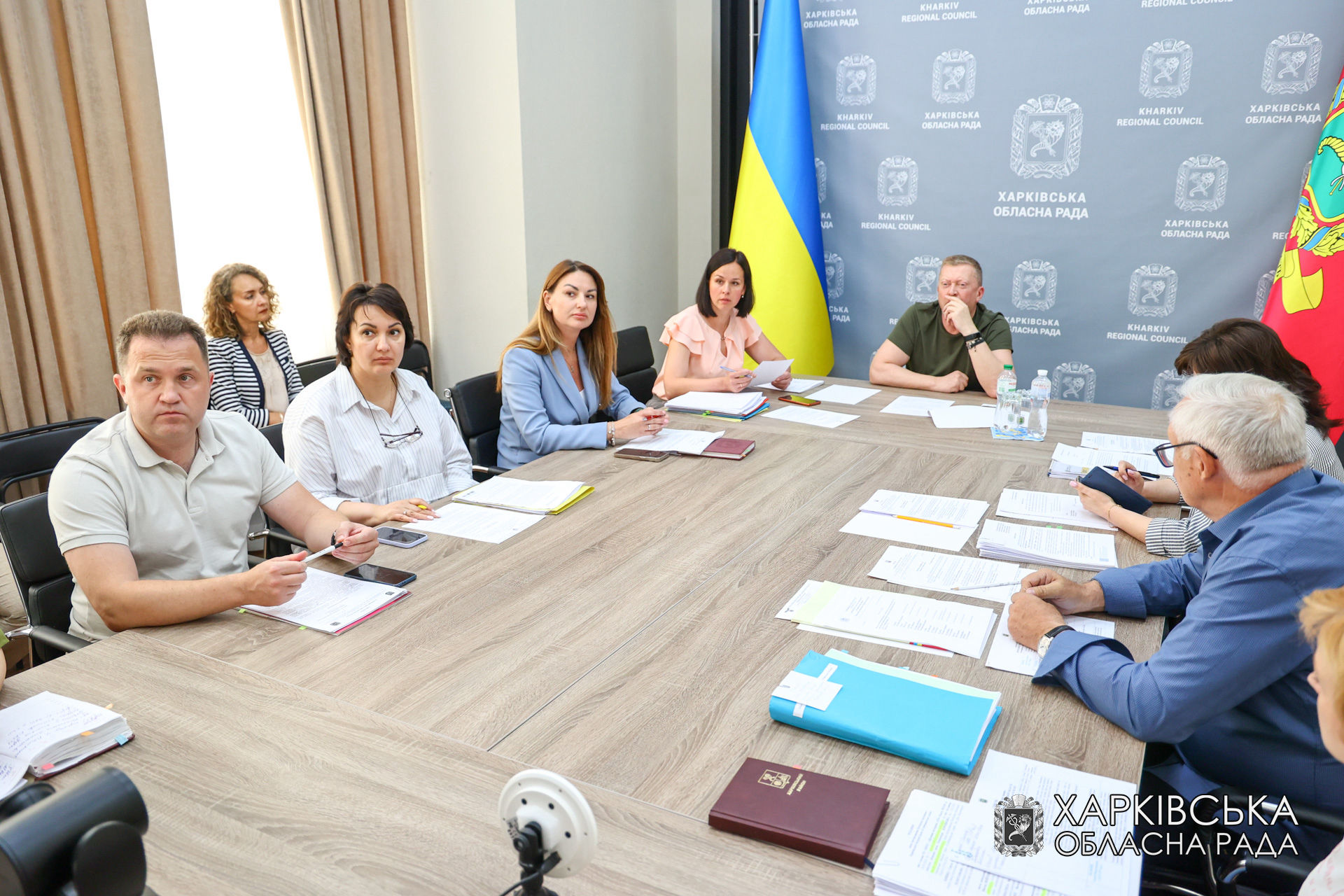 Відбулось засідання постійної комісії з питань антикорупційної та регуляторної політики, законності, боротьби зі злочинністю, регламенту та місцевого самоврядування Харківської обласної ради