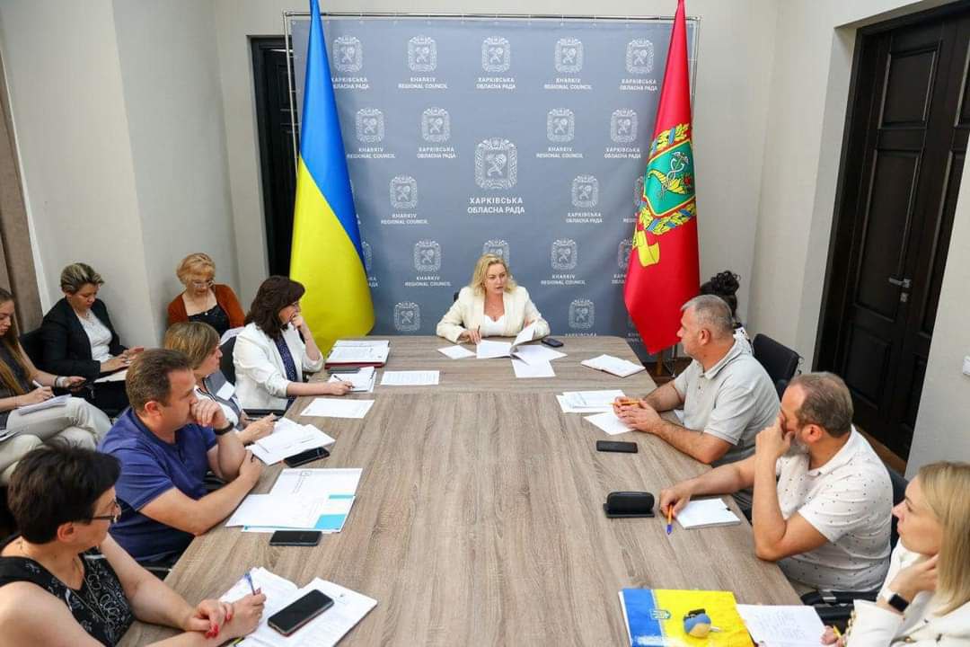 Тетяна Єгорова-Луценко провела розширену апаратну нараду з заступниками та керівниками управлінь виконавчого апарату обласної ради