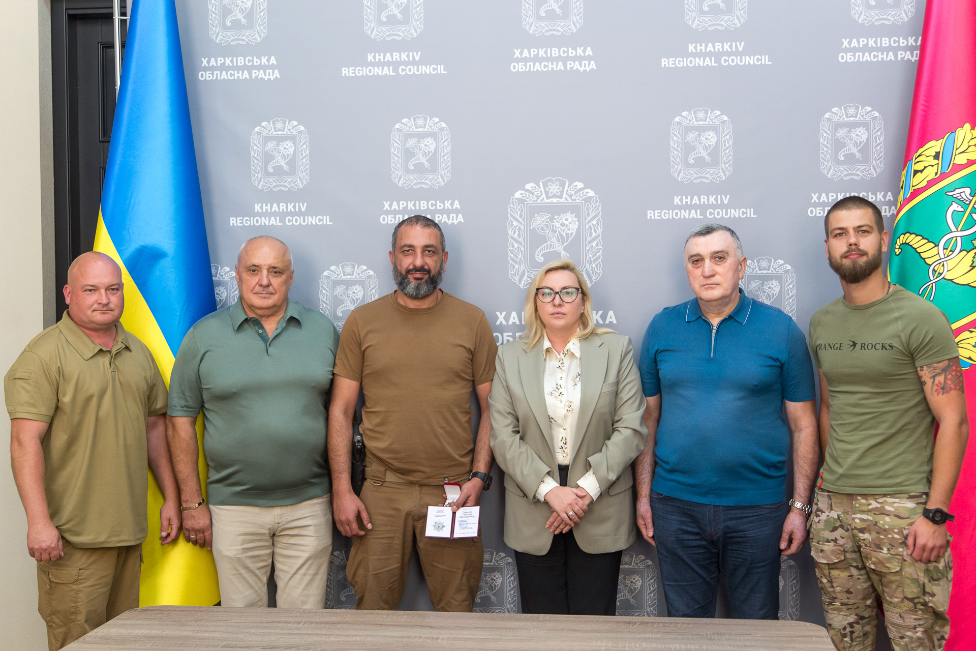 Військовий 113 окремої бригади тероборони отримав відзнаку обласної ради