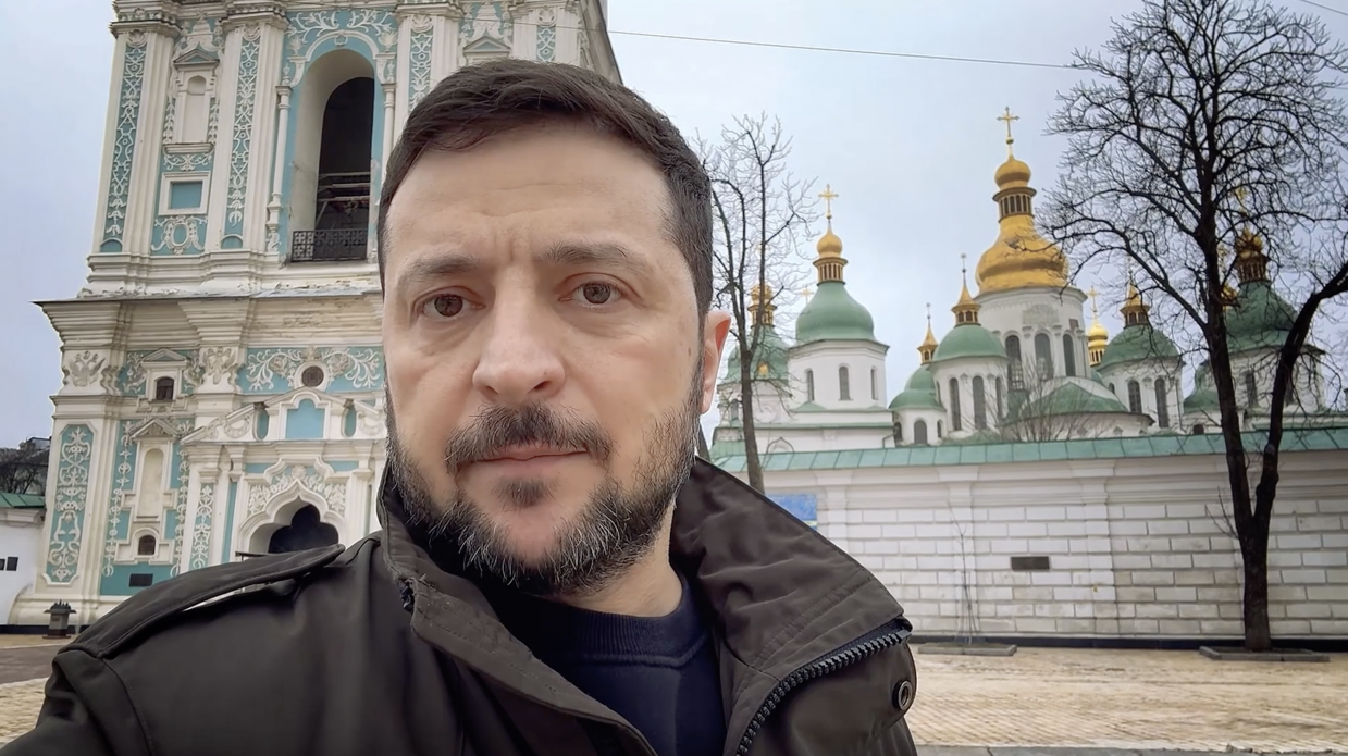 Звернення Президента України Володимира Зеленського з нагоди Дня Соборності України