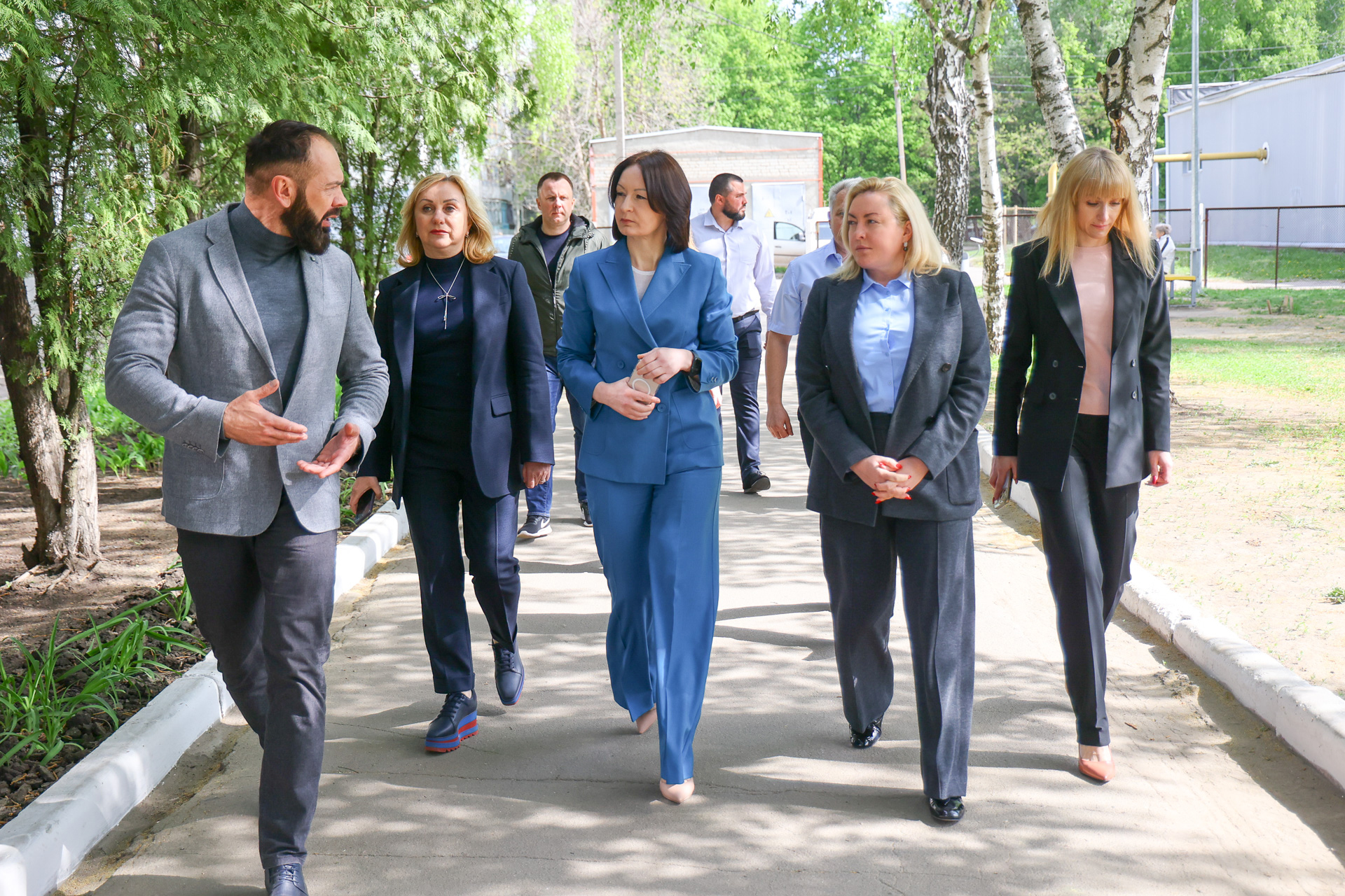Тетяна Єгорова-Луценко з робочим візитом відвідала місто Златопіль Лозівського району
