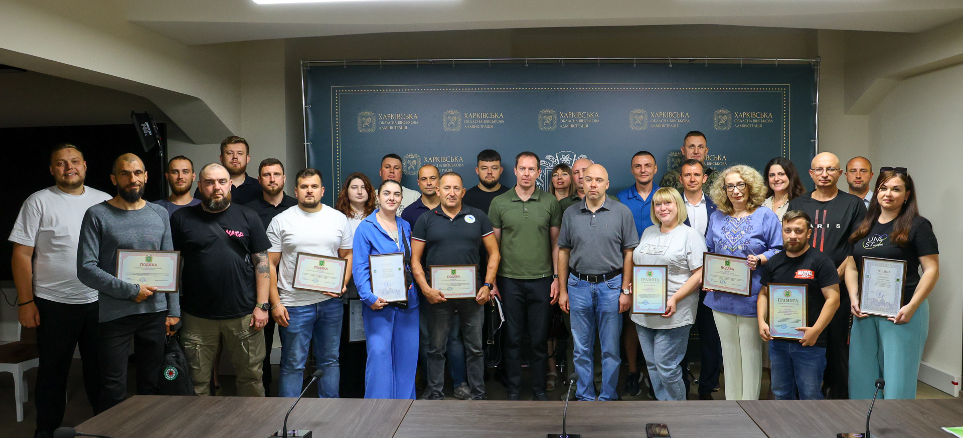 Волонтери Харківщини отримали відзнаки обласної ради