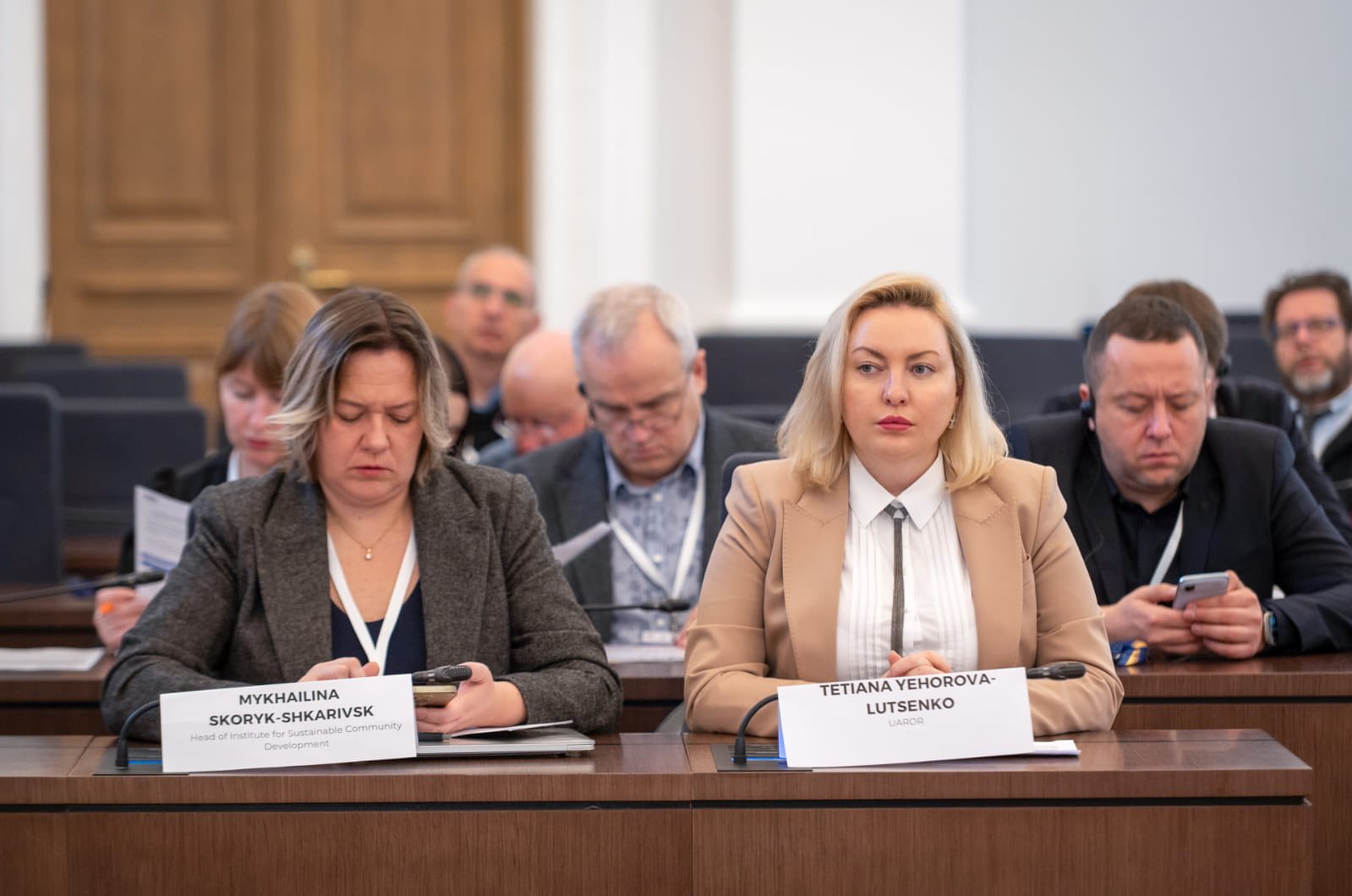 Тетяна Єгорова-Луценко взяла участь у дискусії від Європейської асоціації місцевої демократії