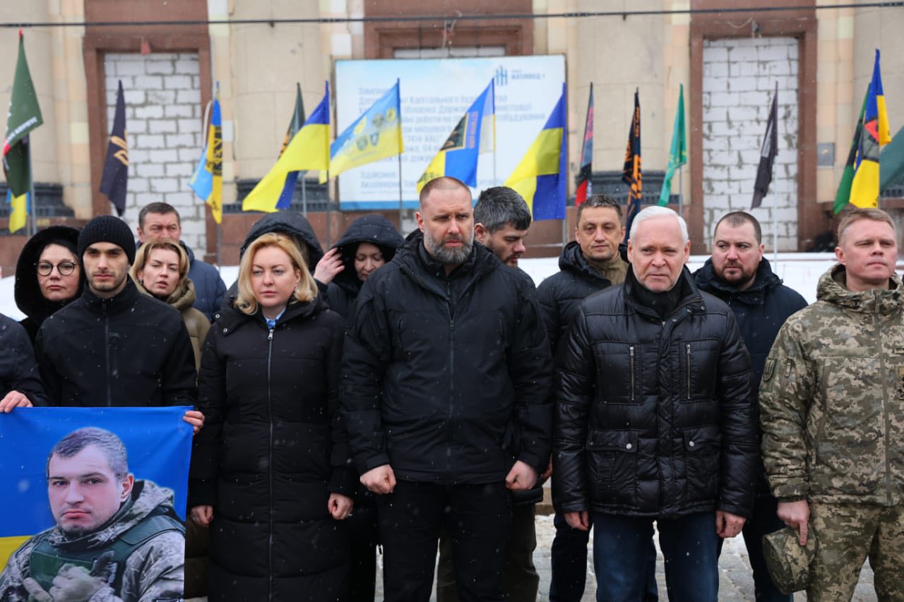 На Харківщині вшанували пам’ять загиблих під час хвилини мовчання