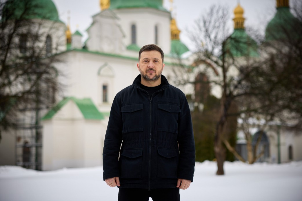 Звернення Президента України Володимира Зеленського в четверті роковини початку повномасштабного вторгнення Росії в Україну