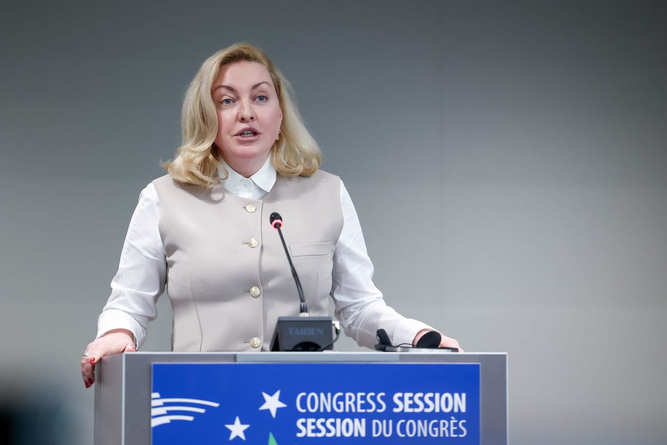 Тетяна Єгорова-Луценко представила регіональний і субрегіональний рівні України на Конгресі місцевих і регіональних влад Ради Європи