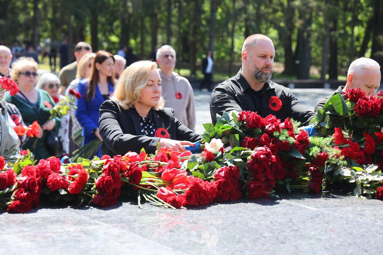 Тетяна Єгорова-Луценко вшанувала пам’ять загиблих у Другій світовій війні 1939-1945 років